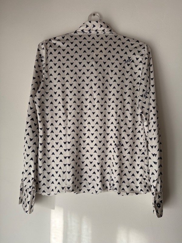 Producto - Camisa vintage print con azul - 7
