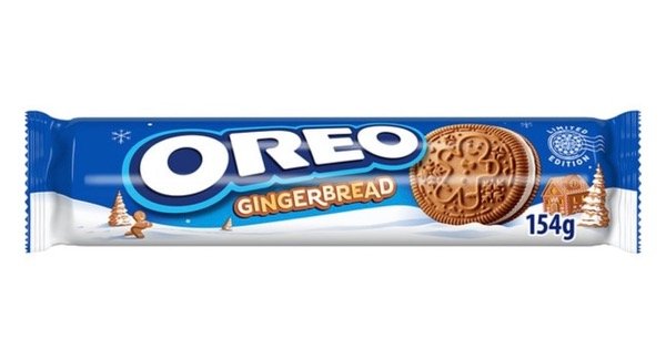 Producto - OREO de jengibre rellenas de crema Ed. Limitada paquete 154 g