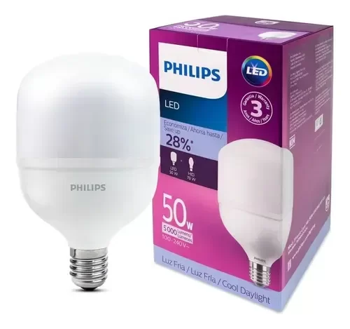 Producto - LAMPARA PHILIPS 50W  E27 LUZ DIA