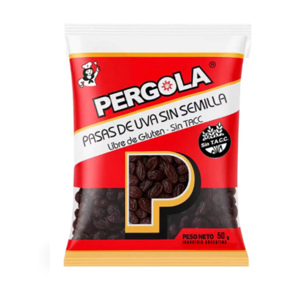 Producto - Pasas de Uva sin semillas x 50g