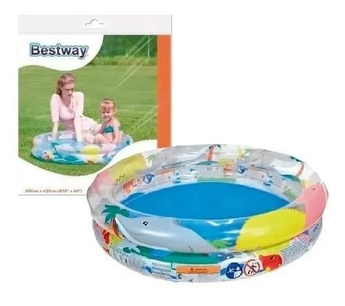 Producto - PILETA INFLABLE 2 ANILLOS BESTWAY 2 ANILLOS 91X20 CM