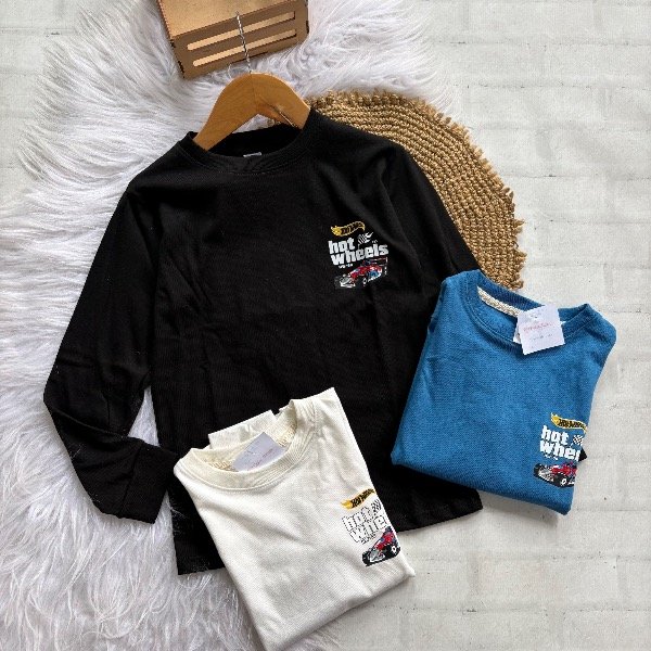 Producto - Camisetas Hot wheels talles 4 al 14