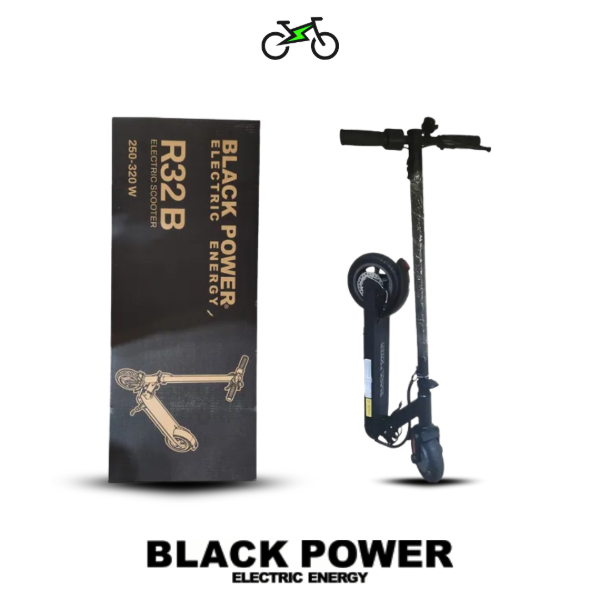 Producto - Monopatín Eléctrico Black Power R32-B