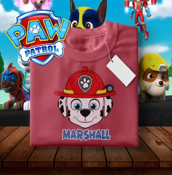 Producto - Plantillas Remeras Paw Patrol Diseños para Sublimar Sublimación DTF #r345 - 5