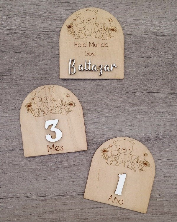 Producto - Cuenta Meses Animales Bosque