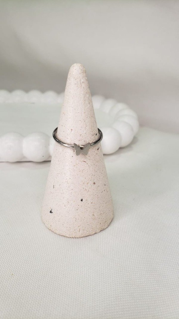 Producto - Anillo mariposa acero