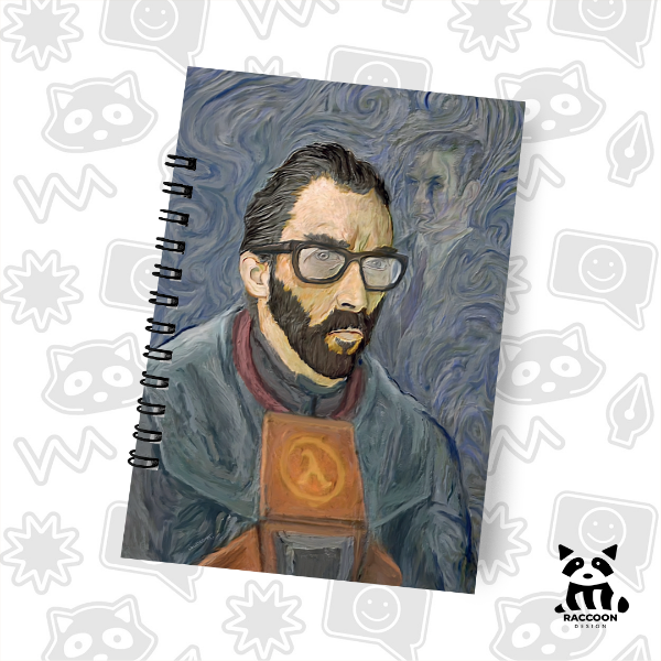 Producto - Cuaderno Half Life Van Gogh Freeman