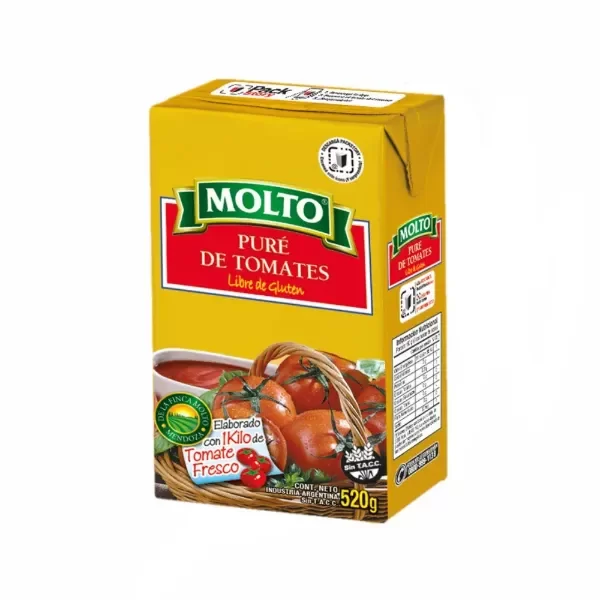 Producto - PURE DE TOMATES MOLTO X520G