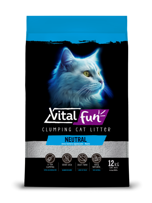 Producto - Arena Aglutinante Vital Fun 12 Kg