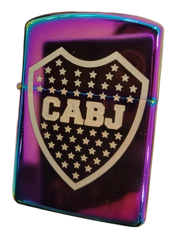 Producto - Encendedor Recargable Spectrum Tornasolado BOCA JR