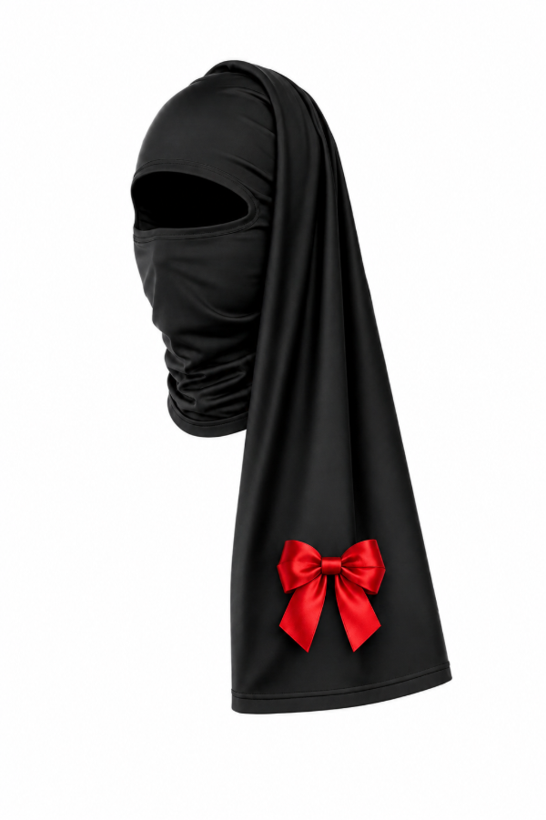 Producto - Balaclava Design Moño Rojo - 1