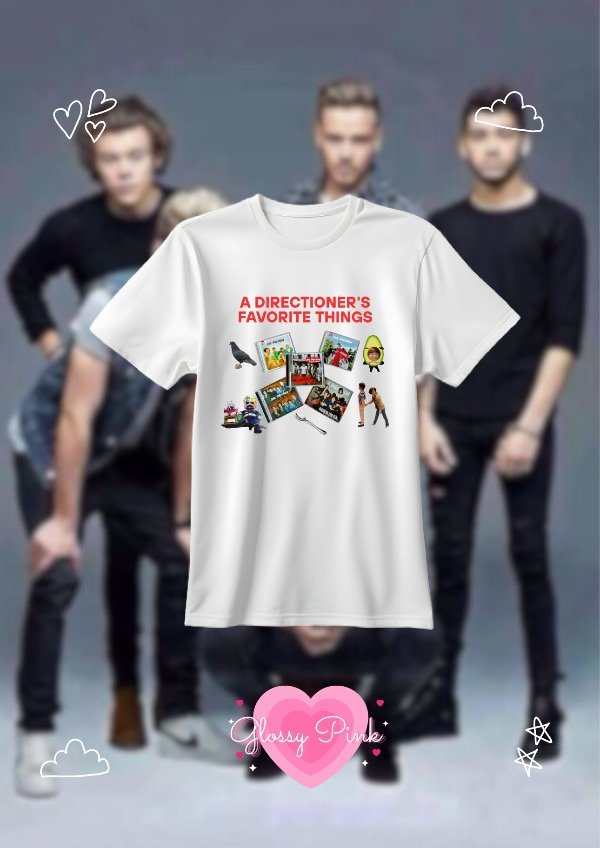 Producto - Remera Directioners Favorite Things - DTF