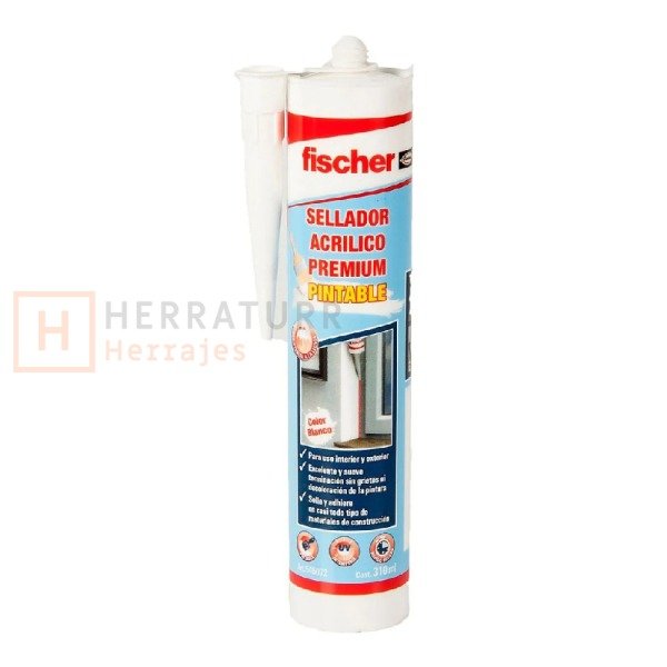 Producto - Sellador Acrílico Premium 310ml Fischer 545072