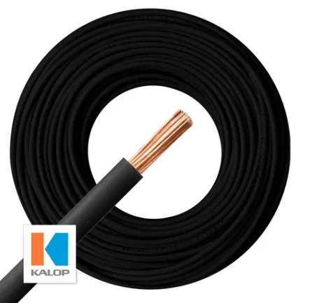 Producto - CABLE UNIPOLAR C5 1X6 NEGRO KALOP