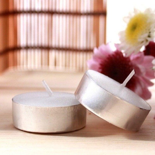Producto - Velas de Noche Pack x6 Blancas Para Hornitos y Fanales
