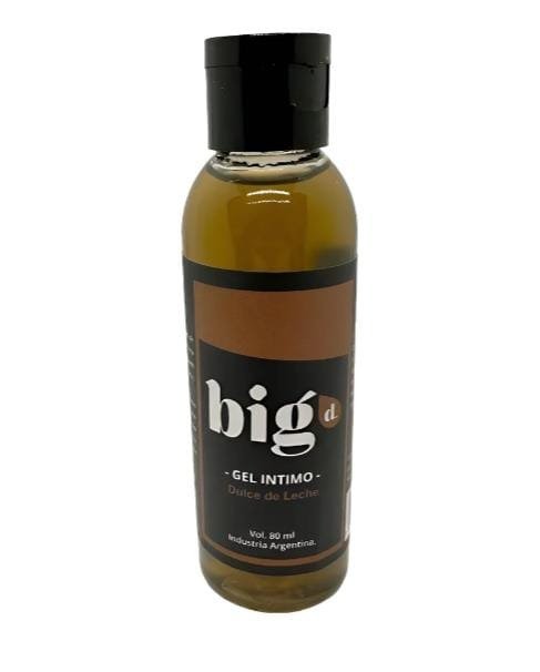 Producto - Gel lubricante sabor dulce de leche Big 80ml