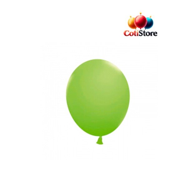 Producto - Globo Perlado 10" x50 Unidades VERDE MANZANA