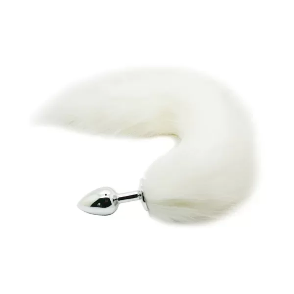 Producto - Steel Plug Zorra Blanco
