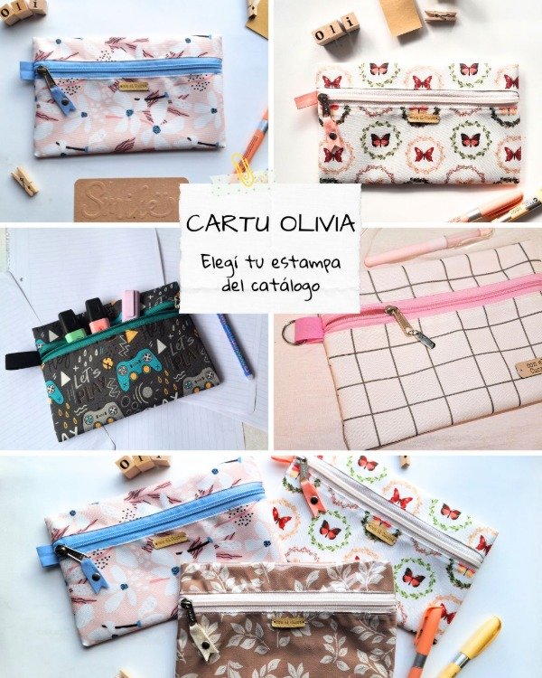 Producto - Cartu OLIVIA - Elegí  tu estampa