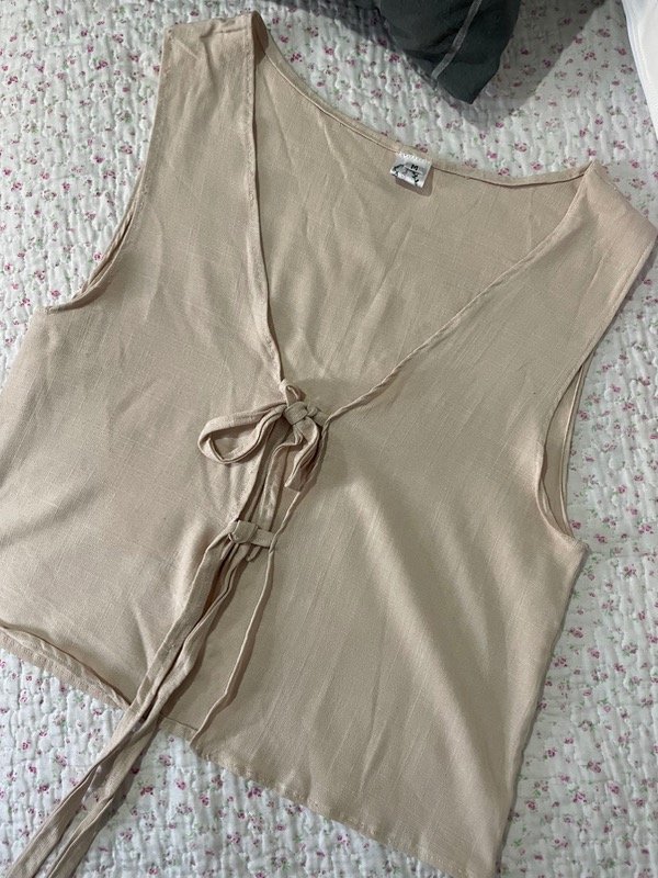 Producto - Chaleco Lino talle M