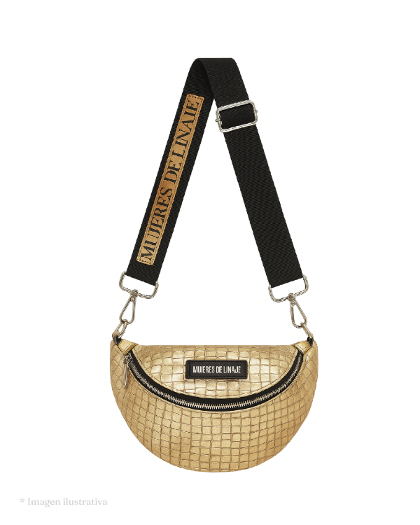 Producto - Riñonera Lola - Craquelada Gold