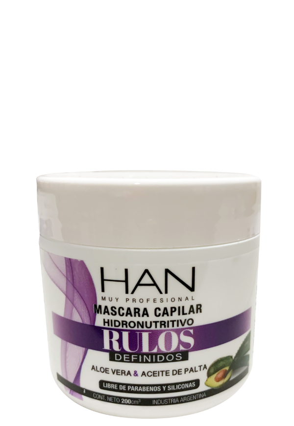 Producto - Máscara Capilar Rulos Definidos Han