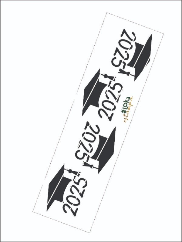 Producto - UV tiritas 4x14cm Graduación #13