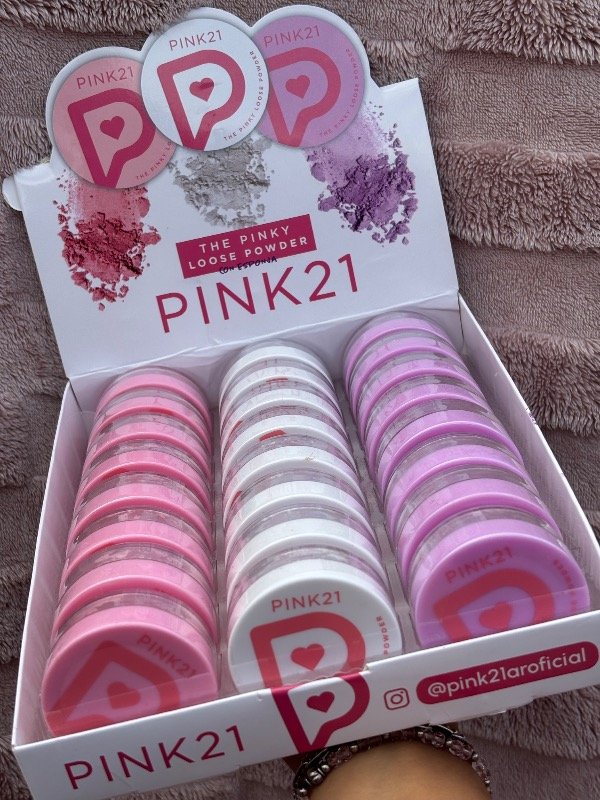 Producto - Polvo traslúcido + esponja PINK21