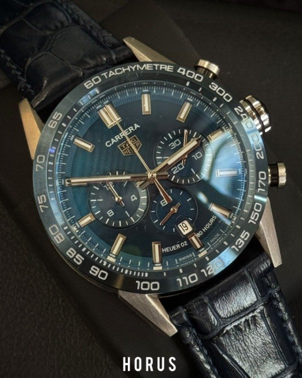Producto - TAG Heuer Carrera Heuer 02 Chronograph Total Blue Edition