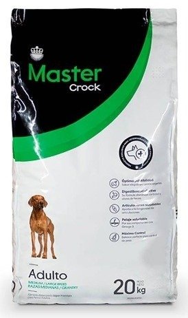 Producto - Master Crock super premium razas medianas y grandes x 20 kg.