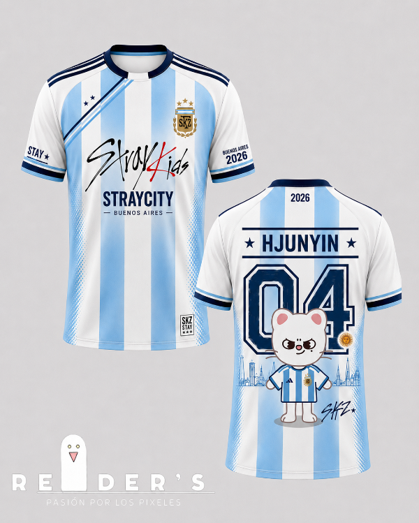 Jersey argentino stray kids — imagen 6