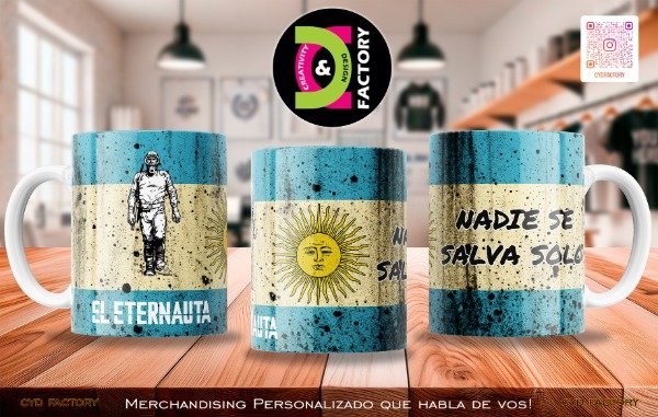 Producto - Taza - Serie de TV - Eternauta - TZ-RT-BL-11OZ-215-TVS-ETE