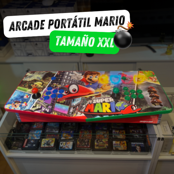 Producto - ARCADE PORTATIL TAMAÑO XXL CON SISTEMA DELUXE