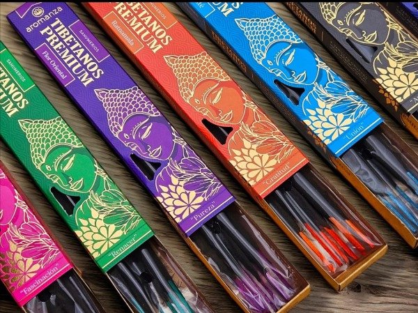 Producto - Sahumerios Tibetanos Premium - Aromanza