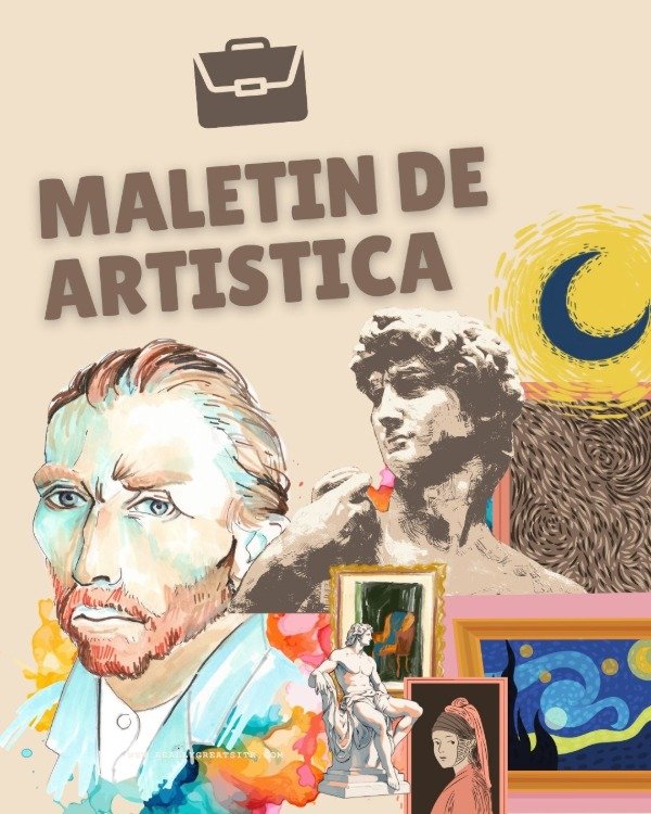 Producto - MALETÍN DE RECURSOS DE EDUCACIÓN ARTÍSTICA