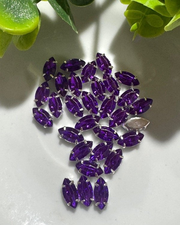 Producto - 5X10 NAVETTE MINI VIOLETA OBISPO IMPORT.