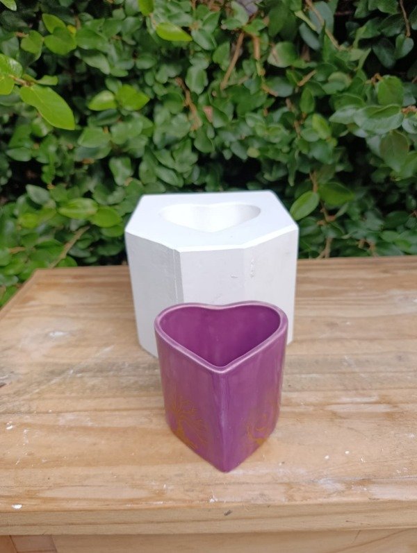 Producto - Molde de yeso Cuenco Corazón
