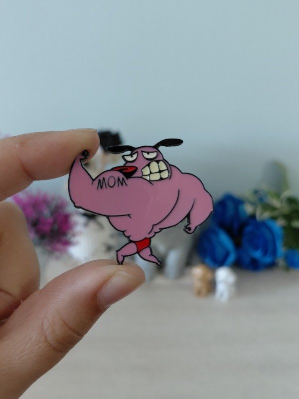 Producto - Pin metalizado - Coraje #0877