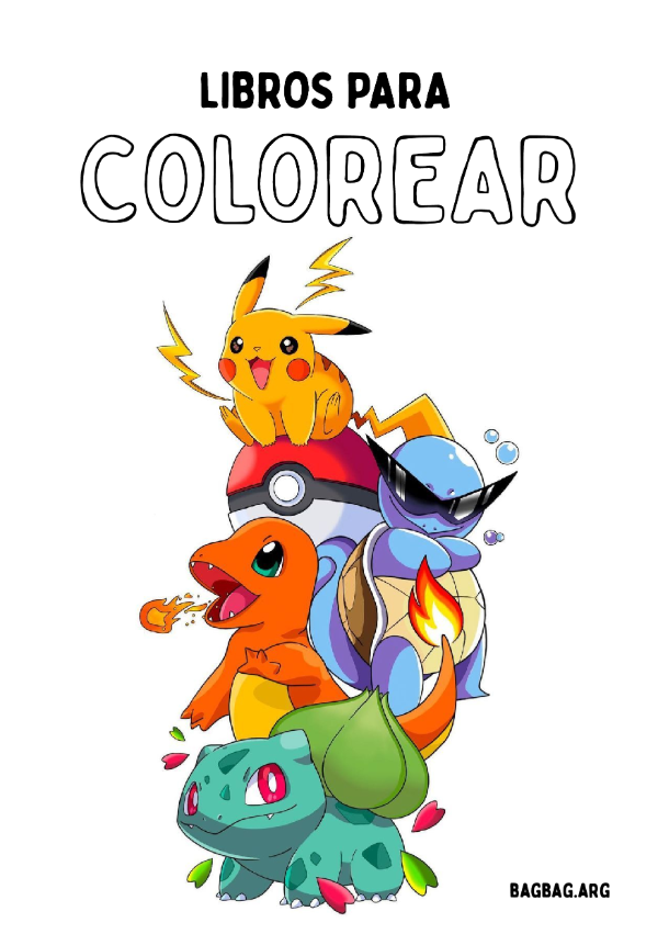 Producto - PDF IMPRIMIBLE A5 - POKEMONES
