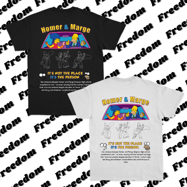 Producto - Remeras duo homero y marge