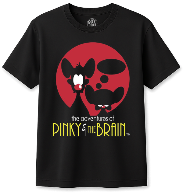 Producto - Remera Pinky y Cerebro Dibujo Retro