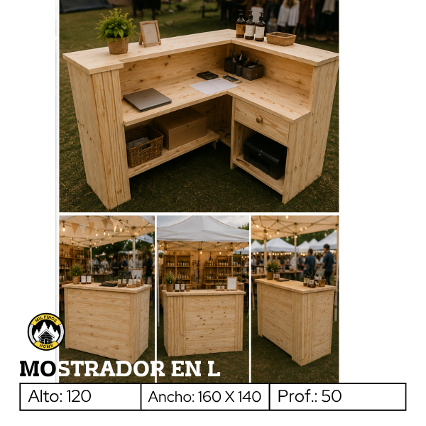 Producto - MOSTRADOR EN L - 5