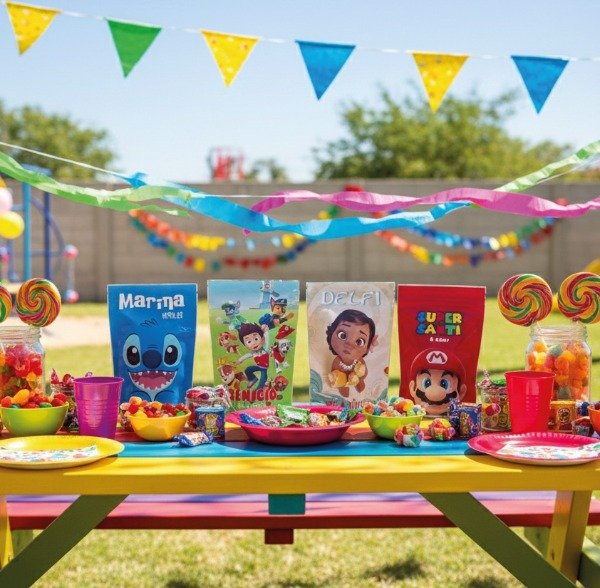 Producto - Bolsas Golosineras Souvenir Personalizadas x10 Todos los modelos - 0