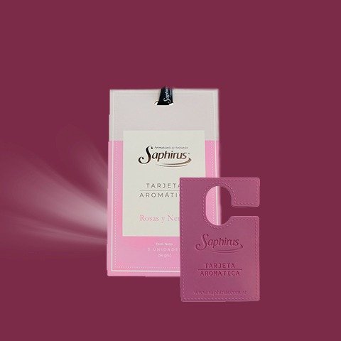 Producto - Tarjeta Aromática Rosas y Neroli