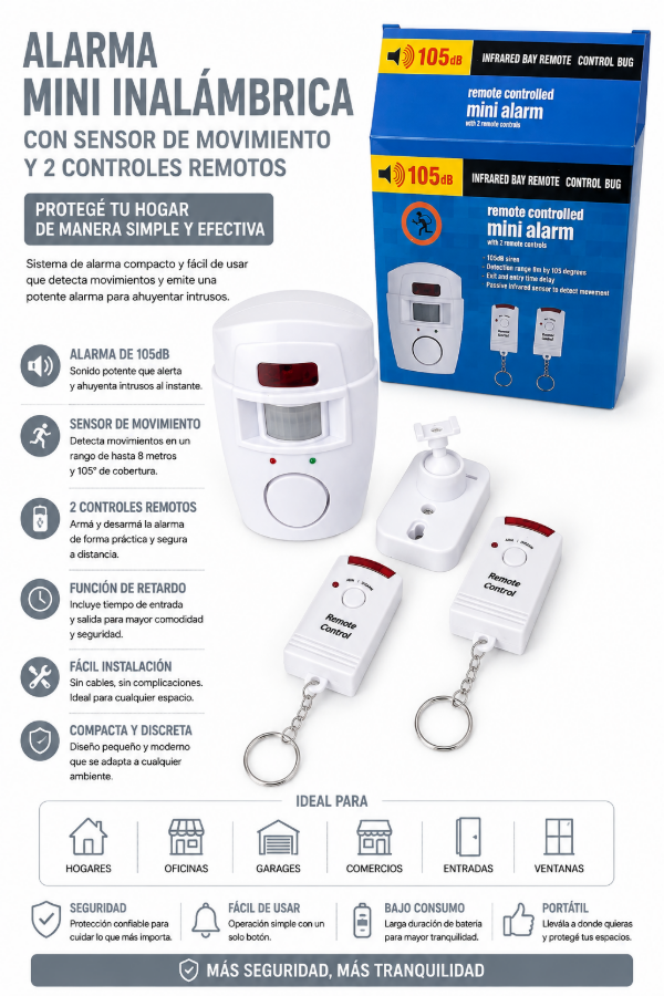 Producto - Mini alarma