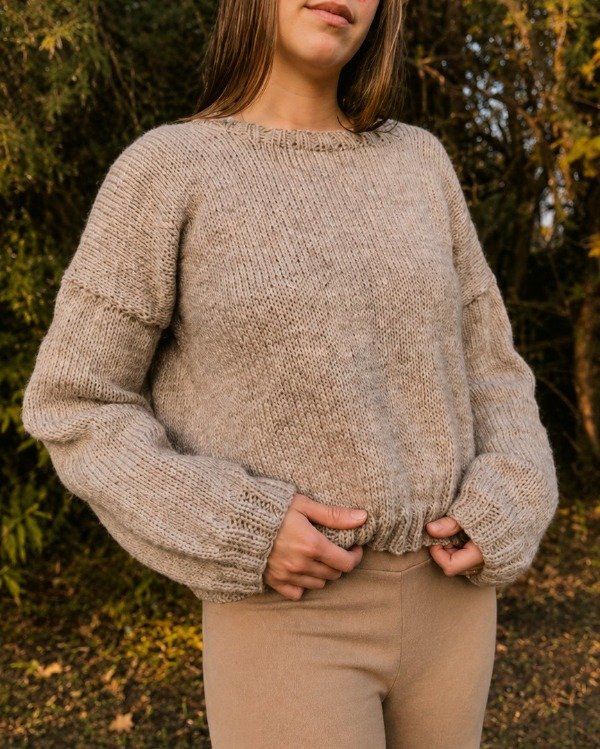 Producto - Sweater Origen - Gris Claro