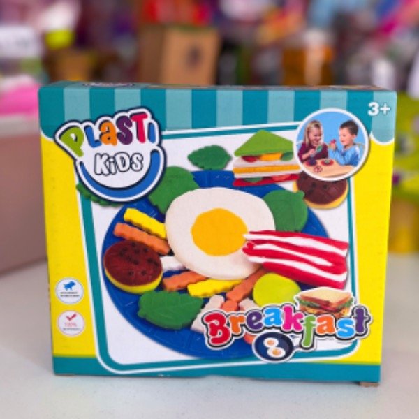Producto - Set Masas Plastikids Breakfast Con Accesorios 3314