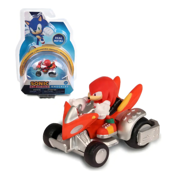 Producto - Sonic the Hedgehog And Sega All Stars Racing Knuckles Diecast Metal