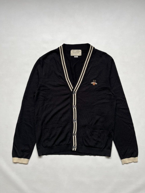 Producto - Gucci Bee Embroidery Wool Cardigan - 1