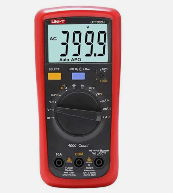 Producto - Multímetro Tester Digital Compacto UNI-T Ut136c+ Plus - 0